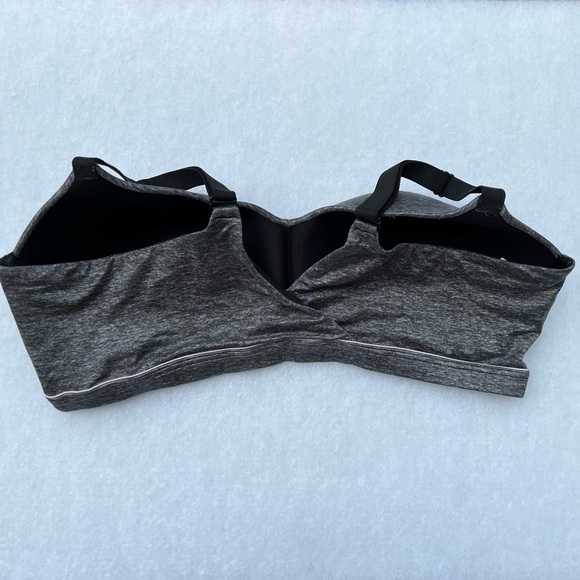 Cacique Lightly Lined Lounge Bra in Grey, 46DD - Picture 7 of 11